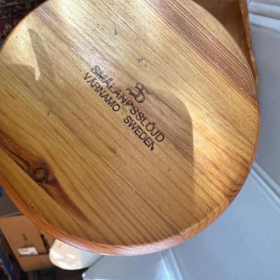 810 Hand turned Swedish Wooden Bowl Lot