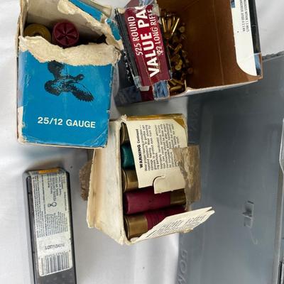 Federal ammunition, targets and ammo box