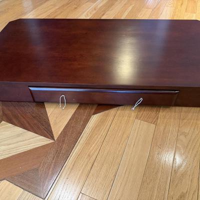 Absolutely Beautiful NEW in Box Lift Top Cherry Veneer Cocktail Table