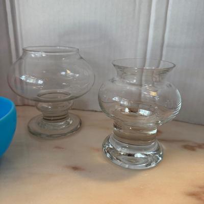 818 Vintage Kosta Boda Vase, Oreffors Bowl