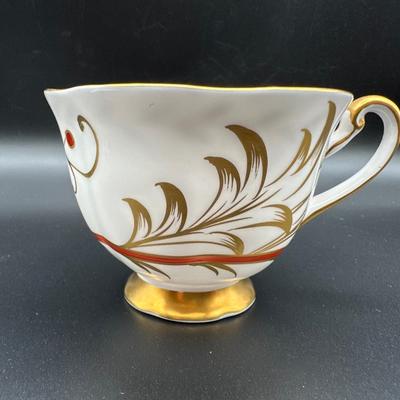 Vintage Royal Chelsea Cup and Saucer - Made in England, English Bone China