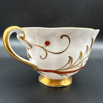 Vintage Royal Chelsea Cup and Saucer - Made in England, English Bone China