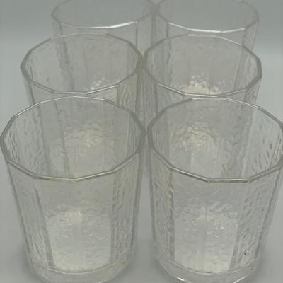6 Federal Moon Glow small tumblers