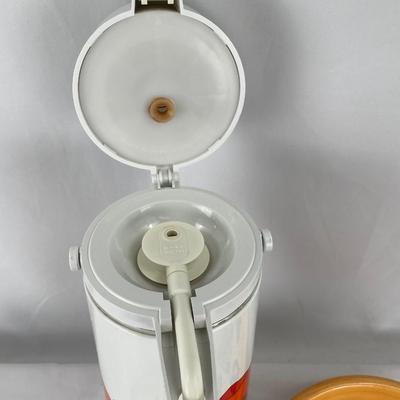 Dia Diamond airpot & veggie bowl and dish