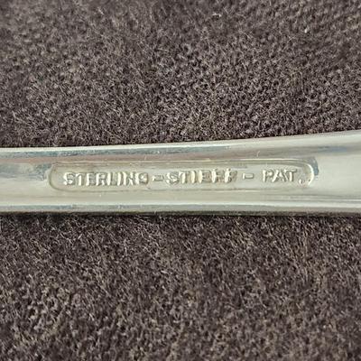 Stieff Sterling Silver Flatware w case monogrammed