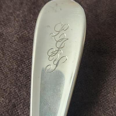 Stieff Sterling Silver Flatware w case monogrammed
