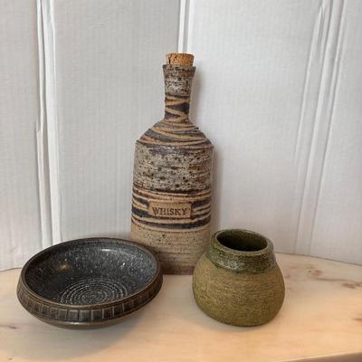 189 Mid Century Swedish Pottery Henri Brandi Tue Polsen