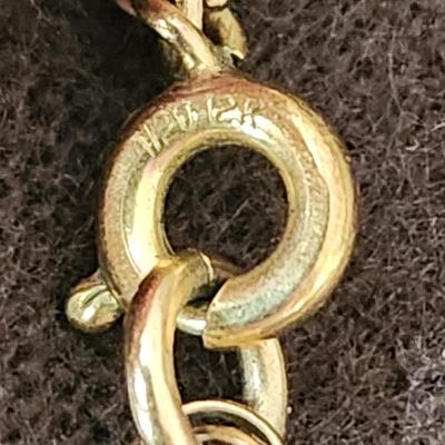 Vintage L & Co. Elgin Pansy Ladies Pocket Watch 24" Chain