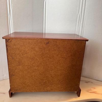 824 Vintage Wooden Spice Chest