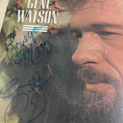Autographed Albums - Fred Eaglesmith - Gene Watson - Ronnie Prophet