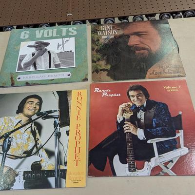 Autographed Albums - Fred Eaglesmith - Gene Watson - Ronnie Prophet