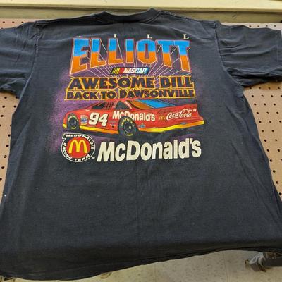 Vintage Image Works Bill Elliott NASCAR T Shirt Size XL
