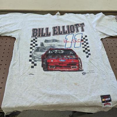 Vintage 1990's NASCAR Bill Elliott T Shirt