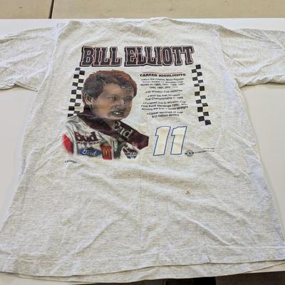 Vintage 1990's NASCAR Bill Elliott T Shirt