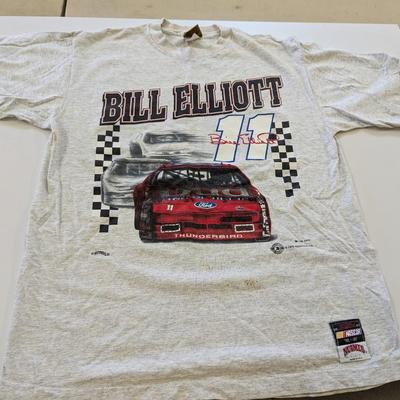 Vintage 1990's NASCAR Bill Elliott T Shirt
