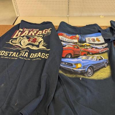 Vintage Hot Rod T Shirts Size Large