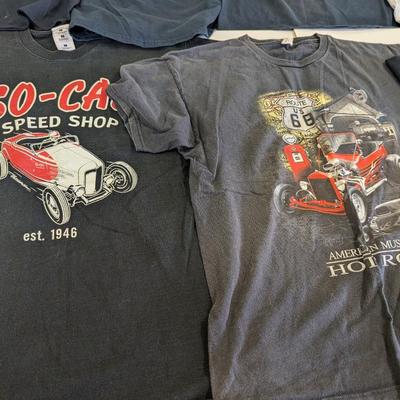 Vintage Hot Rod T Shirts Size Large