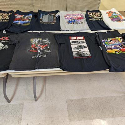 Vintage Hot Rod T Shirts Size Large