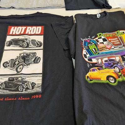Vintage Hot Rod T Shirts Size Large
