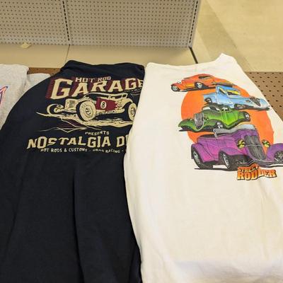 Vintage Hot Rod T Shirts Size Large