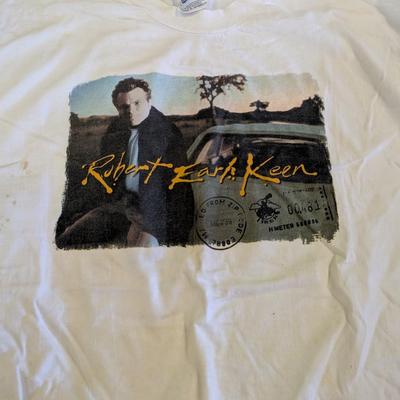 Vintage Band T Shirts Robert Keen - Artimus Pyle