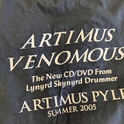 Vintage Band T Shirts Robert Keen - Artimus Pyle
