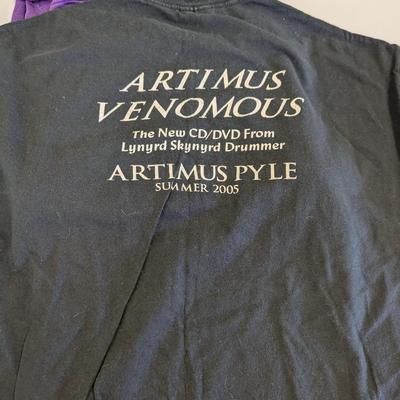 Vintage Band T Shirts Robert Keen - Artimus Pyle