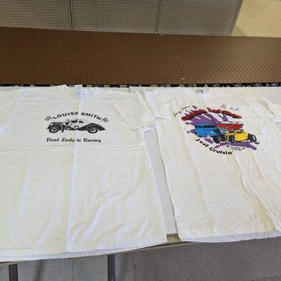 Vintage T Shirts Louise Smith Autographed Carolina Rod Shop T Shirt
