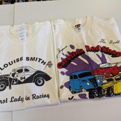 Vintage T Shirts Louise Smith Autographed Carolina Rod Shop T Shirt