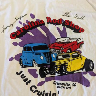 Vintage T Shirts Louise Smith Autographed Carolina Rod Shop T Shirt