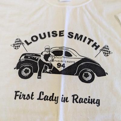 Vintage T Shirts Louise Smith Autographed Carolina Rod Shop T Shirt