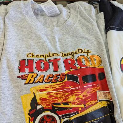 Vintage Hot Rod Car T Shirts Size Large