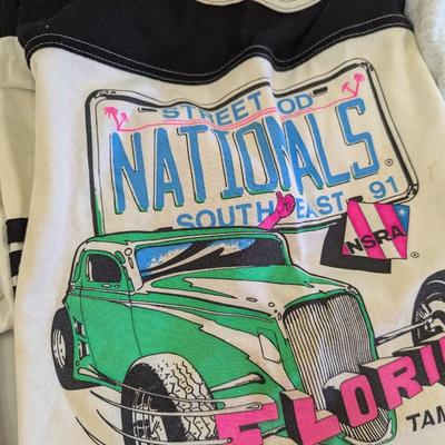 Vintage Hot Rod Car T Shirts Size Large