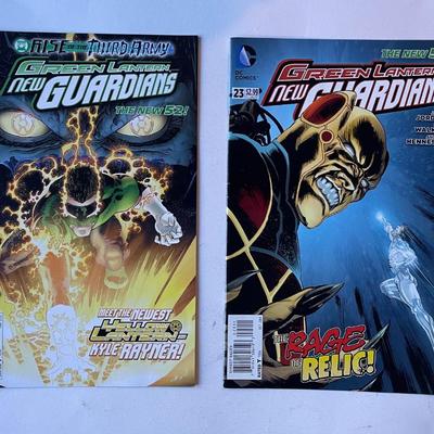 Green Lantern New Guardians Issues #0-#14, #23 and Annual #1