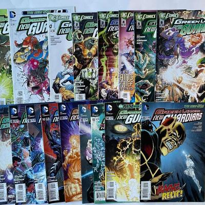 Green Lantern New Guardians Issues #0-#14, #23 and Annual #1