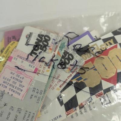 NASCAR Racing Ticket Stubs