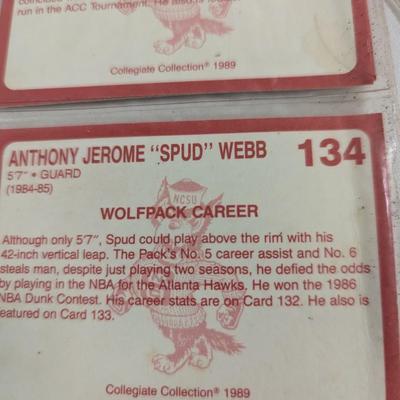 1989-1990 Collegiate Collection NC Basketball Cards