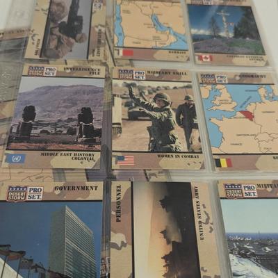 Operation Desert Storm Collector Cards