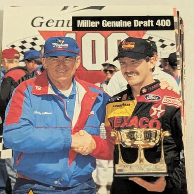 1990's NASCAR MAXX Texaco Traks Collector Cards