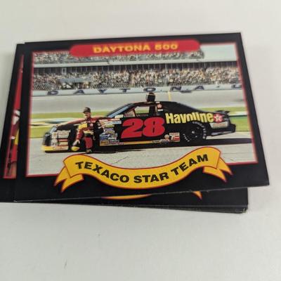 1990's NASCAR MAXX Texaco Traks Collector Cards