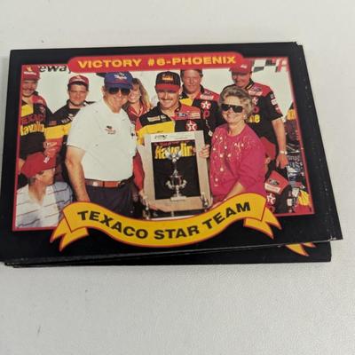 1990's NASCAR MAXX Texaco Traks Collector Cards
