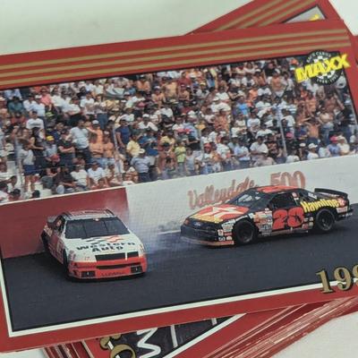 1990's NASCAR MAXX Texaco Traks Collector Cards