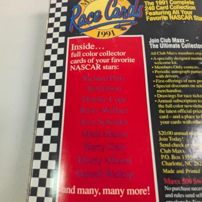 MAXX Race Car Collectible Cards Set