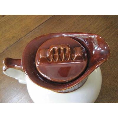 Vintage McCoy lidded pitcher