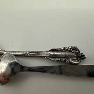 Assorted Sterling Silver Salt Serving Spoons