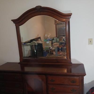 DRESSER WITH MIRROR