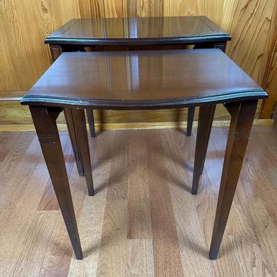 Mahogany Nesting Tables - Set of (3)