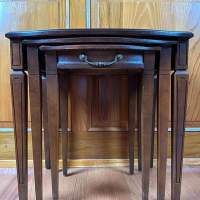 Mahogany Nesting Tables - Set of (3)