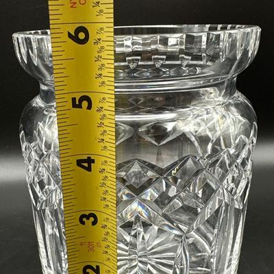 WATERFORD Lismore Cut Crystal Biscuit Jar