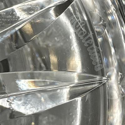 WATERFORD Lismore Cut Crystal Biscuit Jar
